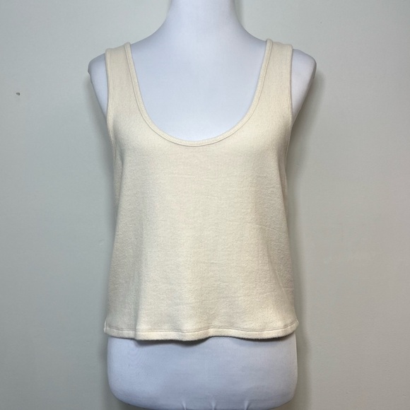 •new• MADEWELL Brushed Rib Tank Crop Top - Picture 3 of 7